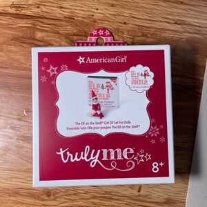 NEW IN BOX - American Girl ELF on the Shelf Set FOR DOLLS